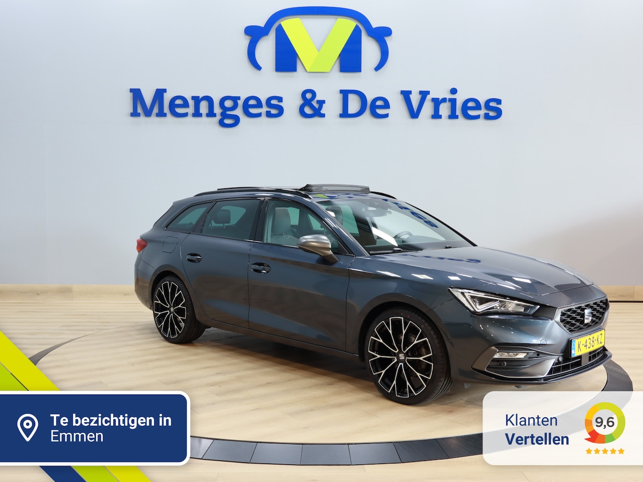 SEAT Leon Sportstourer - 1.5 eTSI FR Launch Edition Airco ECC | Panorama | Trekhaak | Virtual | LED | Adaptive Crui - AutoWereld.nl