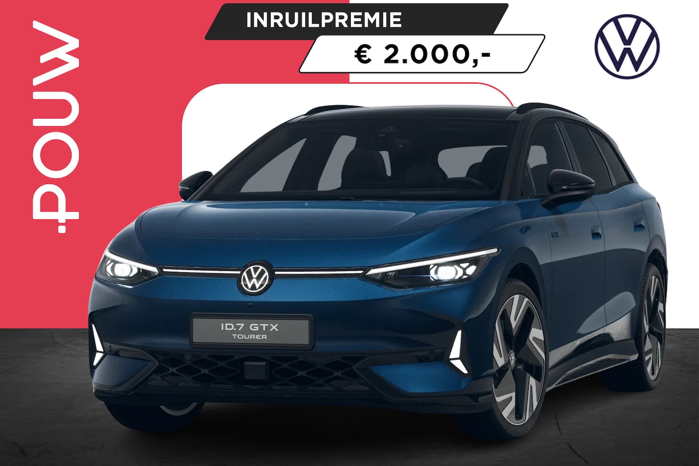 Volkswagen ID.7 Tourer - GTX Limited Edition 86 kWh GTX 340pk Limited Edition 86 kWh - AutoWereld.nl