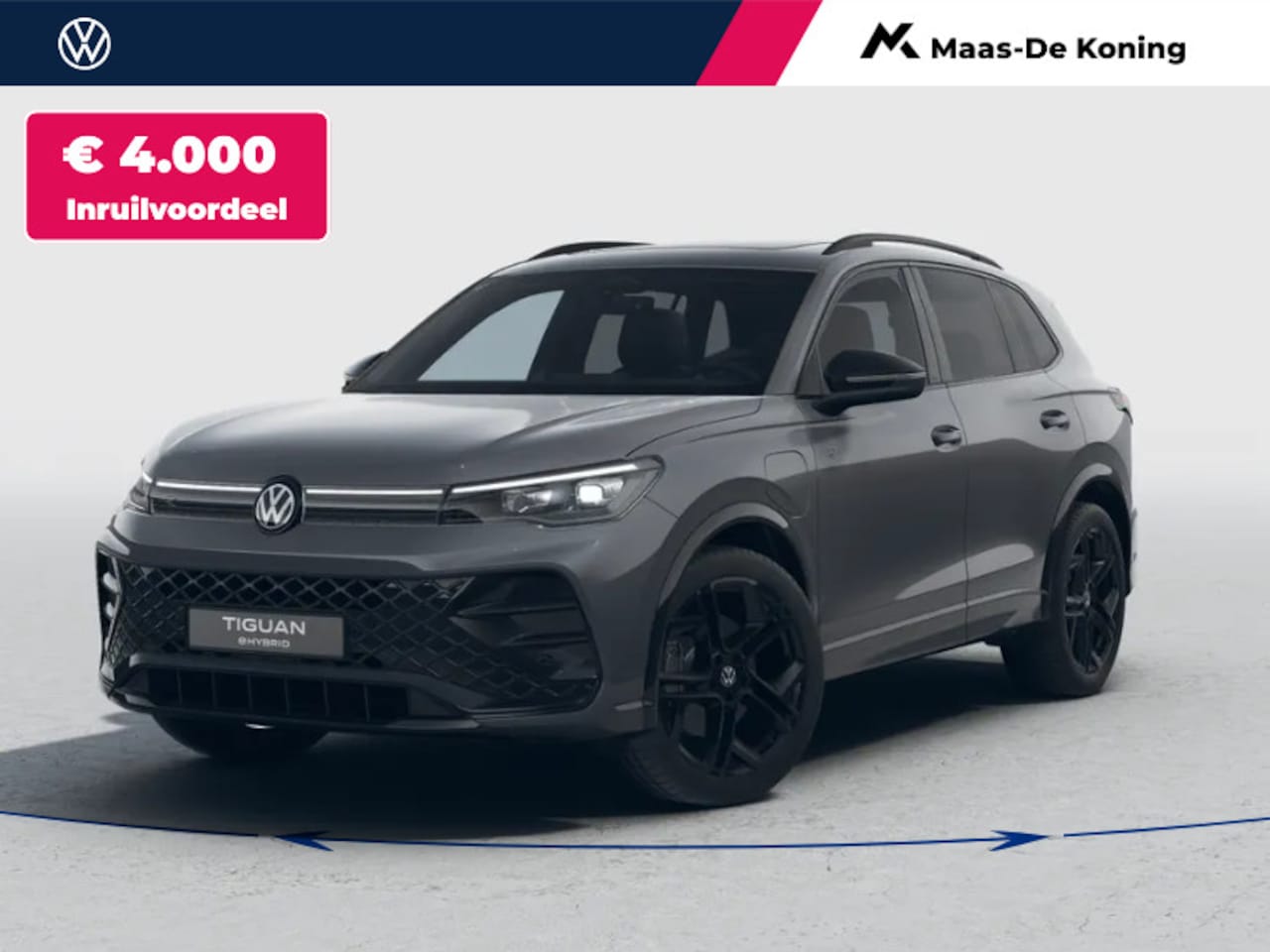 Volkswagen Tiguan - R-Line Edition 1.5 eHybrid 272 pk 6 versn. DSG · Assistance Pakket Plus · Black Style Pakk - AutoWereld.nl
