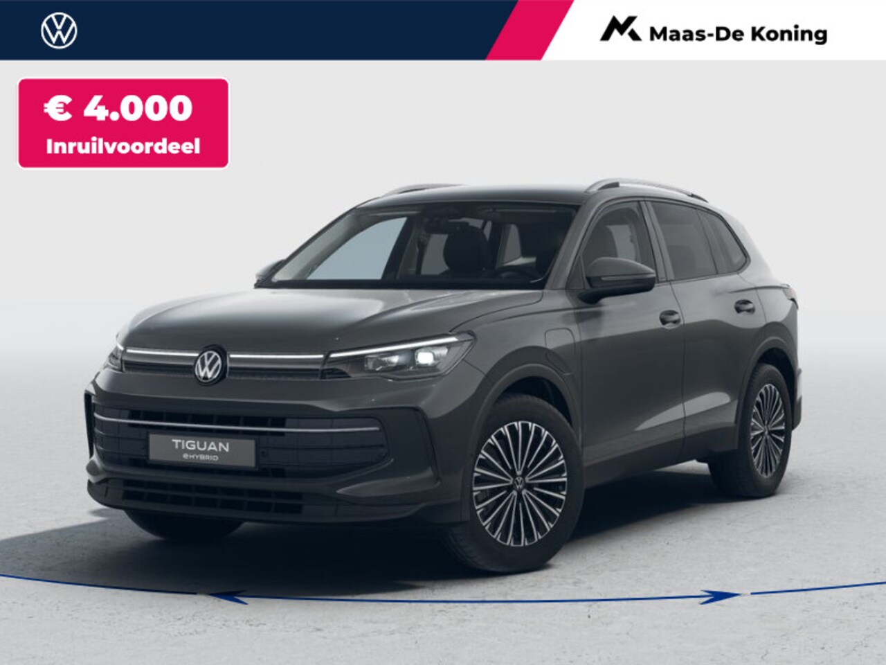 Volkswagen Tiguan - Life Edition 1.5 eHybrid 204 pk 6 versn. DSG · Comfort Pakket · Style Pakket · Trekhaak in - AutoWereld.nl