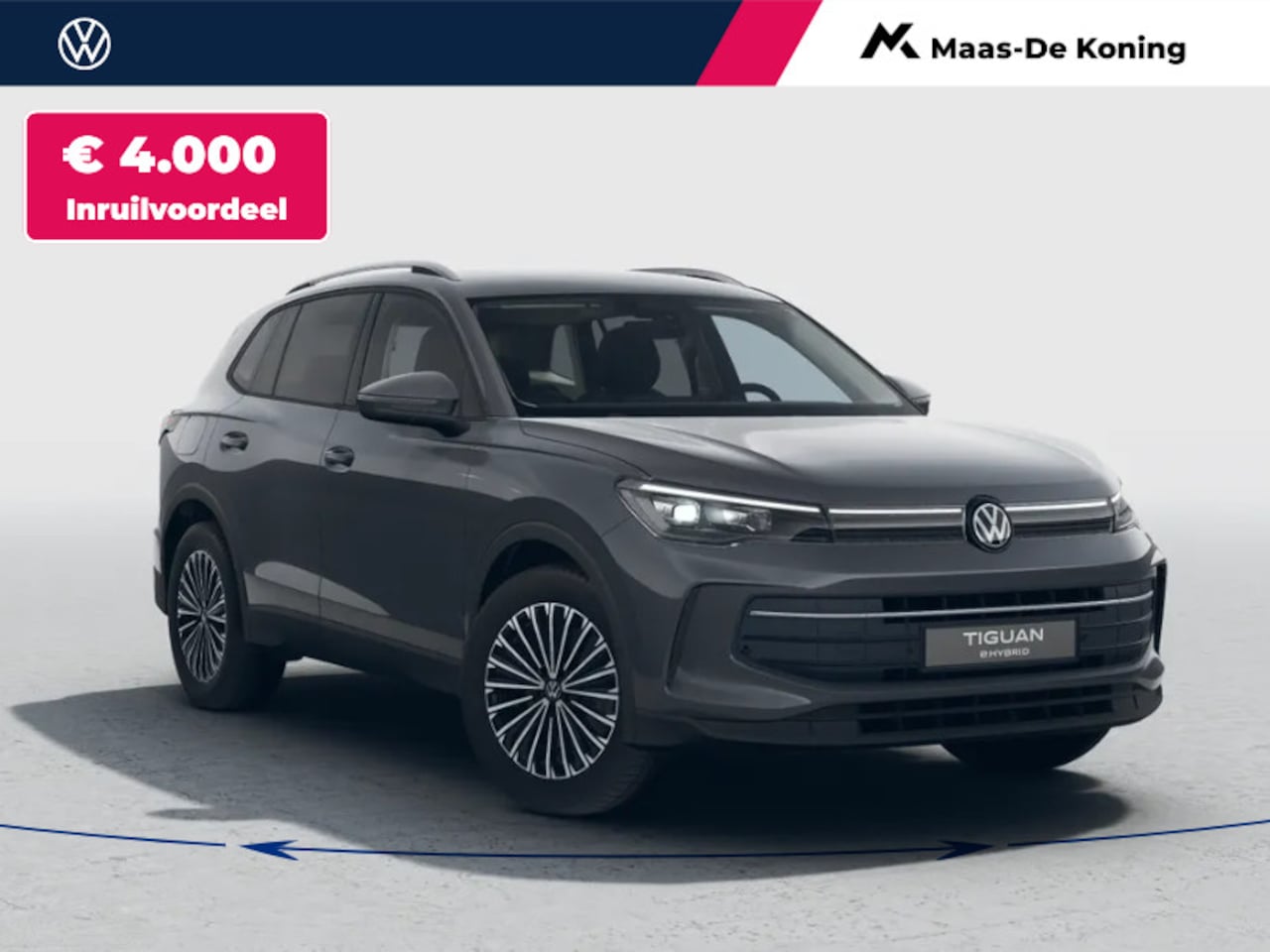 Volkswagen Tiguan - Life Edition 1.5 eHybrid 204 pk 6 versn. DSG · Trekhaak inklapbaar, met elektrische ontgre - AutoWereld.nl