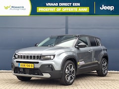Jeep Avenger - 1.2T e-Hybrid 110pk Automaat Summit | Winterpack | JBL Audio | Camera | Navigatie