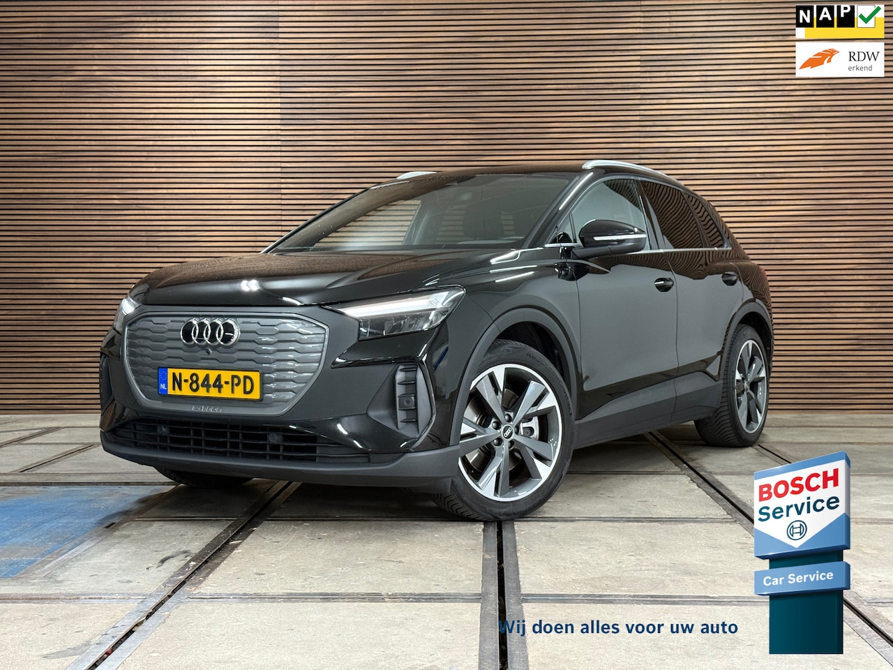 Audi Q4 e-tron - 40 Launch edition 77 kWh | Adaptive Cruise | Carplay | Stoelverwarming - AutoWereld.nl