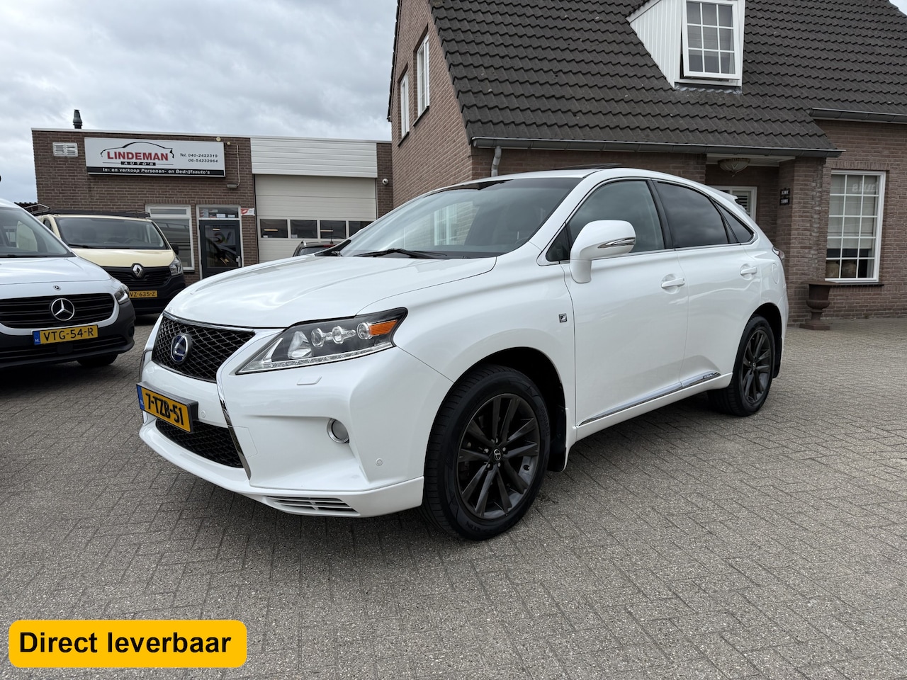 Lexus RX 450h - 4WD F-Sport Aut. Schuifdak Head-Up Keyless 19" - AutoWereld.nl