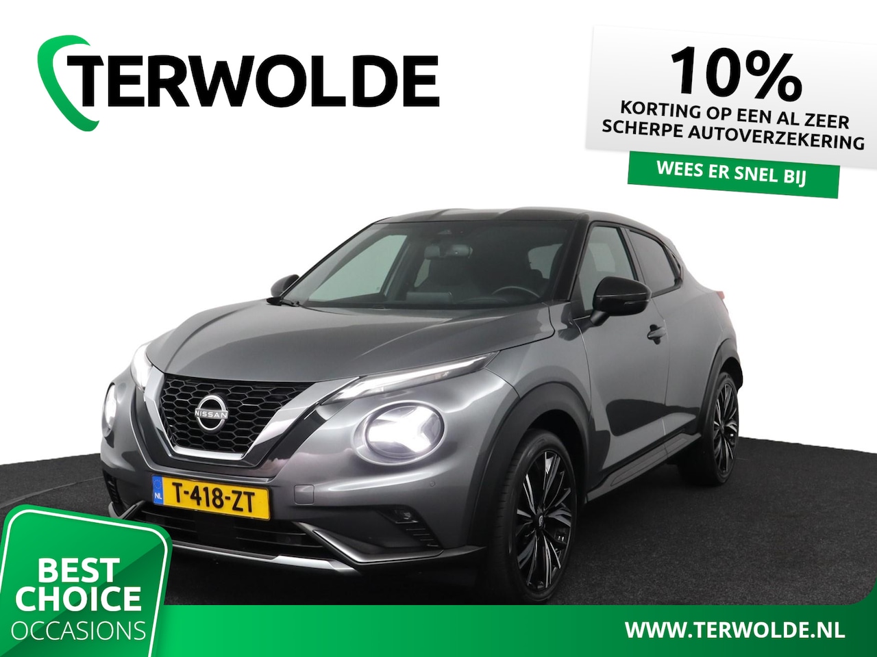 Nissan Juke - 1.0 DIG-T N-Design Automaat | Two-Tone | Camera | Apple Carplay/Android Auto | - AutoWereld.nl