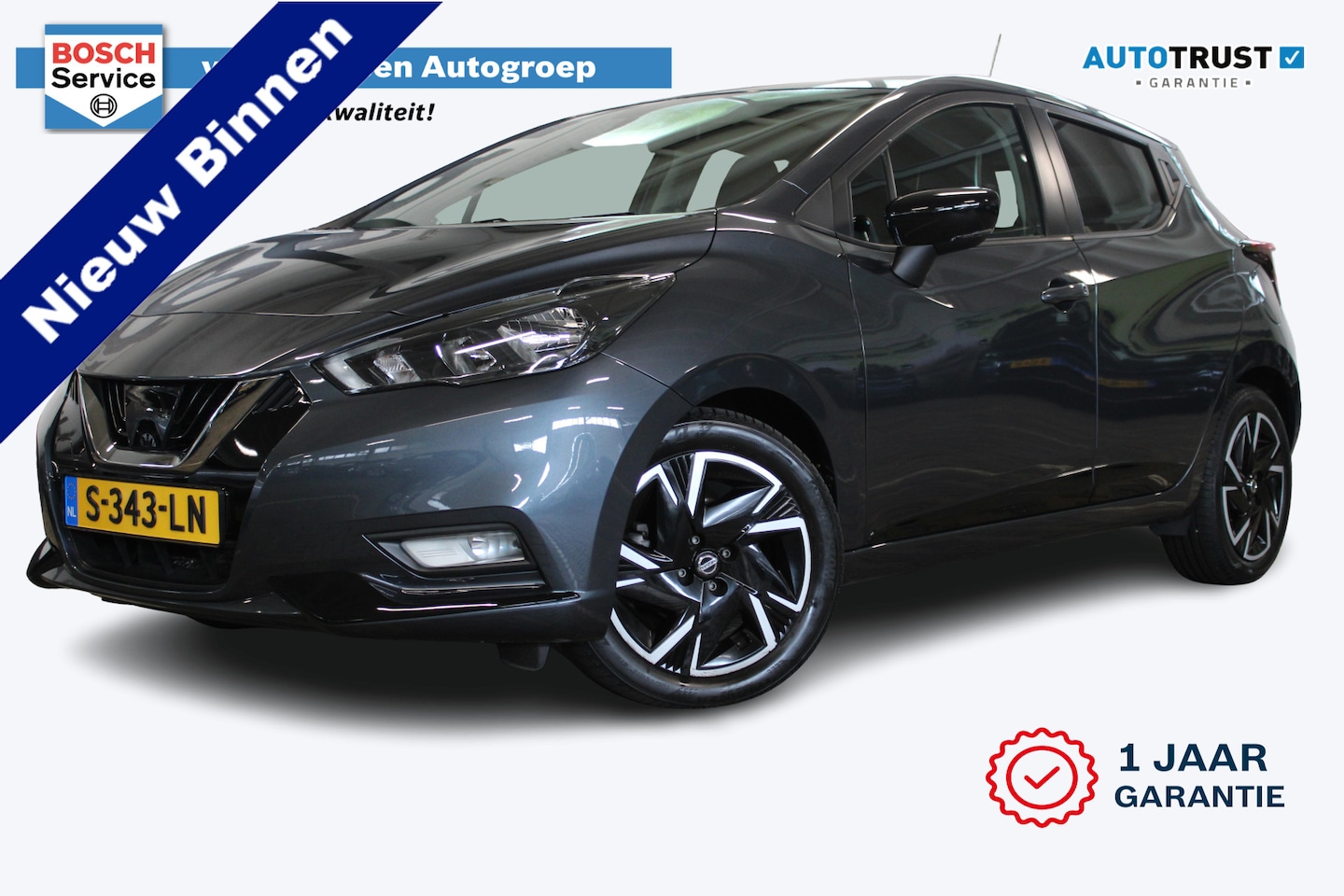 Nissan Micra - 1.0 IG-T N-Design | Incl. 12 maanden garantie | Cruise control | Apple carplay/Android aut - AutoWereld.nl