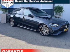 Mercedes-Benz C-klasse - 200 AMG Line / PANO /360 CAMERA / TREKHAAK / MEMORY /