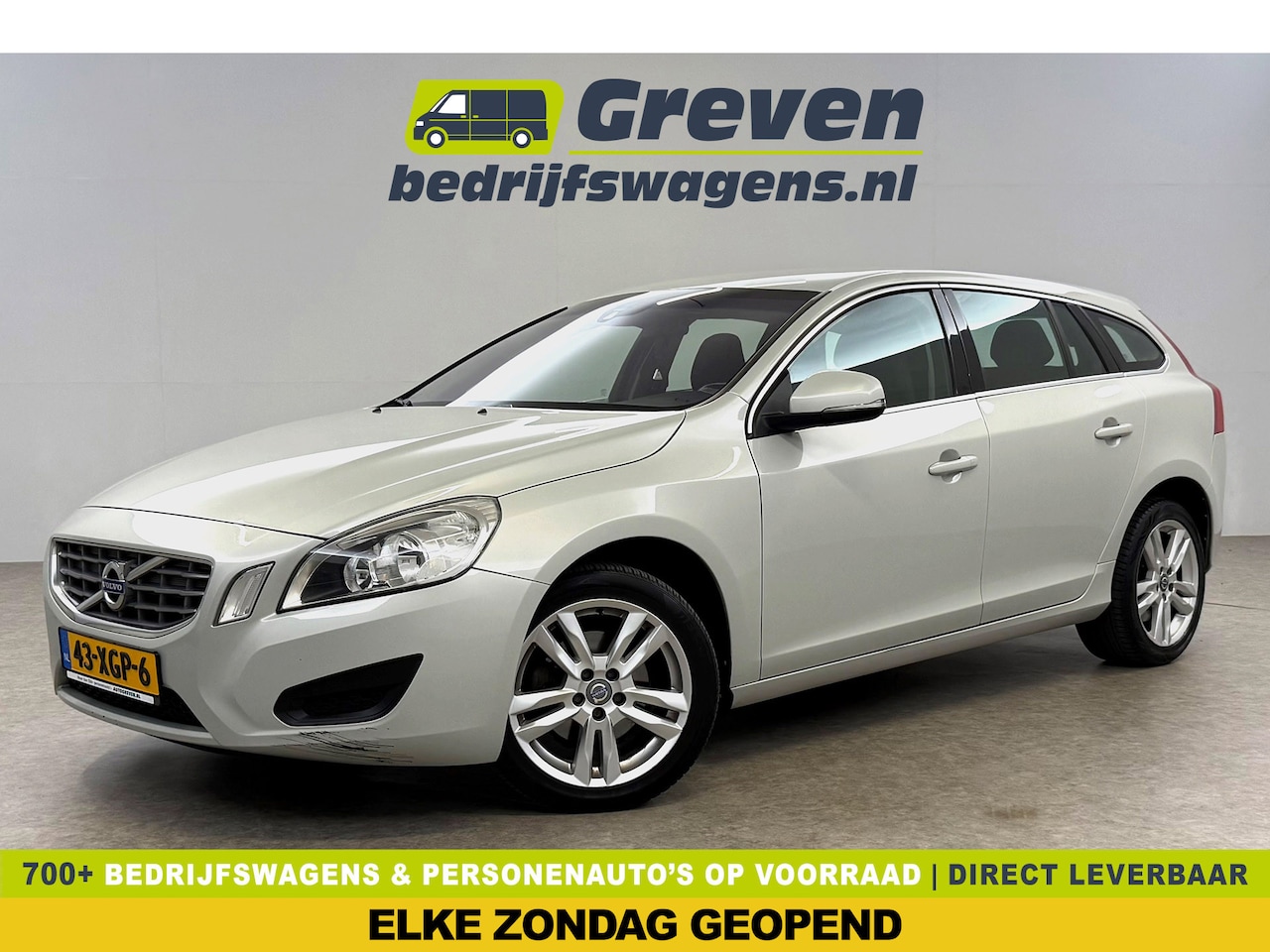 Volvo V60 - 1.6 T3 Momentum Cruisecontrol | Parkeersensoren | Navigatie | Clima | 17"LMV - AutoWereld.nl