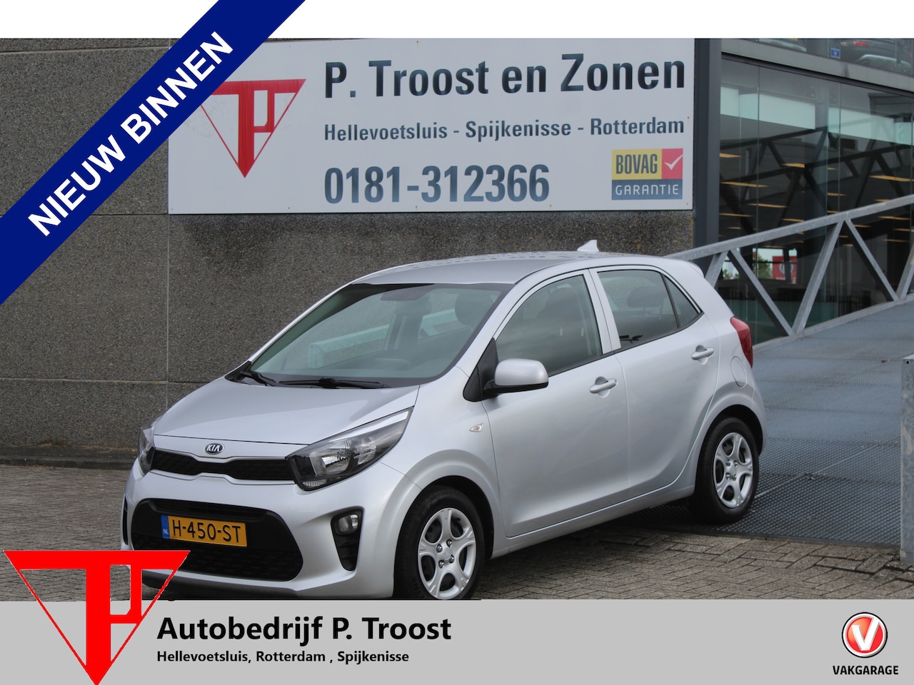 Kia Picanto - 1.0 MPi ComfortPlusLine Airco/Achteruitrijcamera/Apple carplay/Multifunctioneel stuurwiel/ - AutoWereld.nl