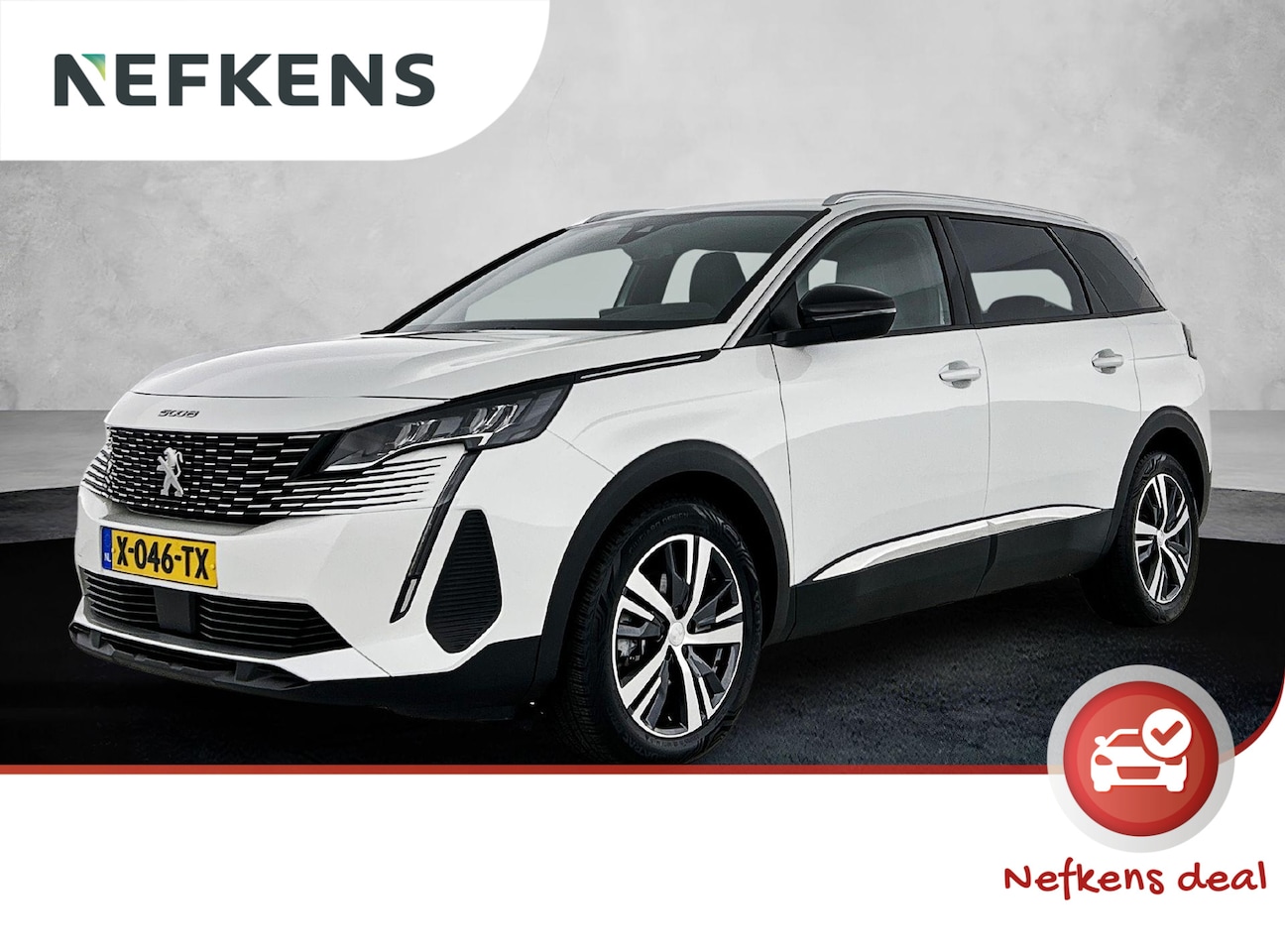 Peugeot 5008 - SUV Allure Pack Business Hybrid 145pk Automaat | 7 Zitplaatsen | Navigatie | Achteruitrijc - AutoWereld.nl
