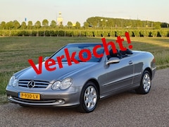 Mercedes-Benz CLK-klasse Cabrio - 240 Elegance /Navi/Leder/Cruise/Windscherm/Nieuwe Kap/