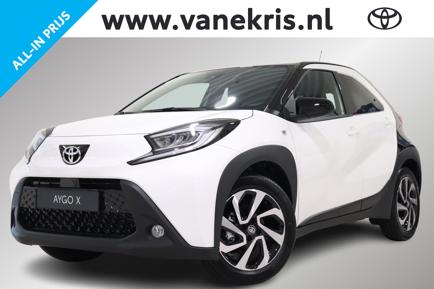 Toyota Aygo X - 1.0 VVT-i MT Pulse 1.0 VVT-i MT Pulse, Apple Carplay/Android Auto, Cruise & Climate control, Parkeercamera, L - AutoWereld.nl