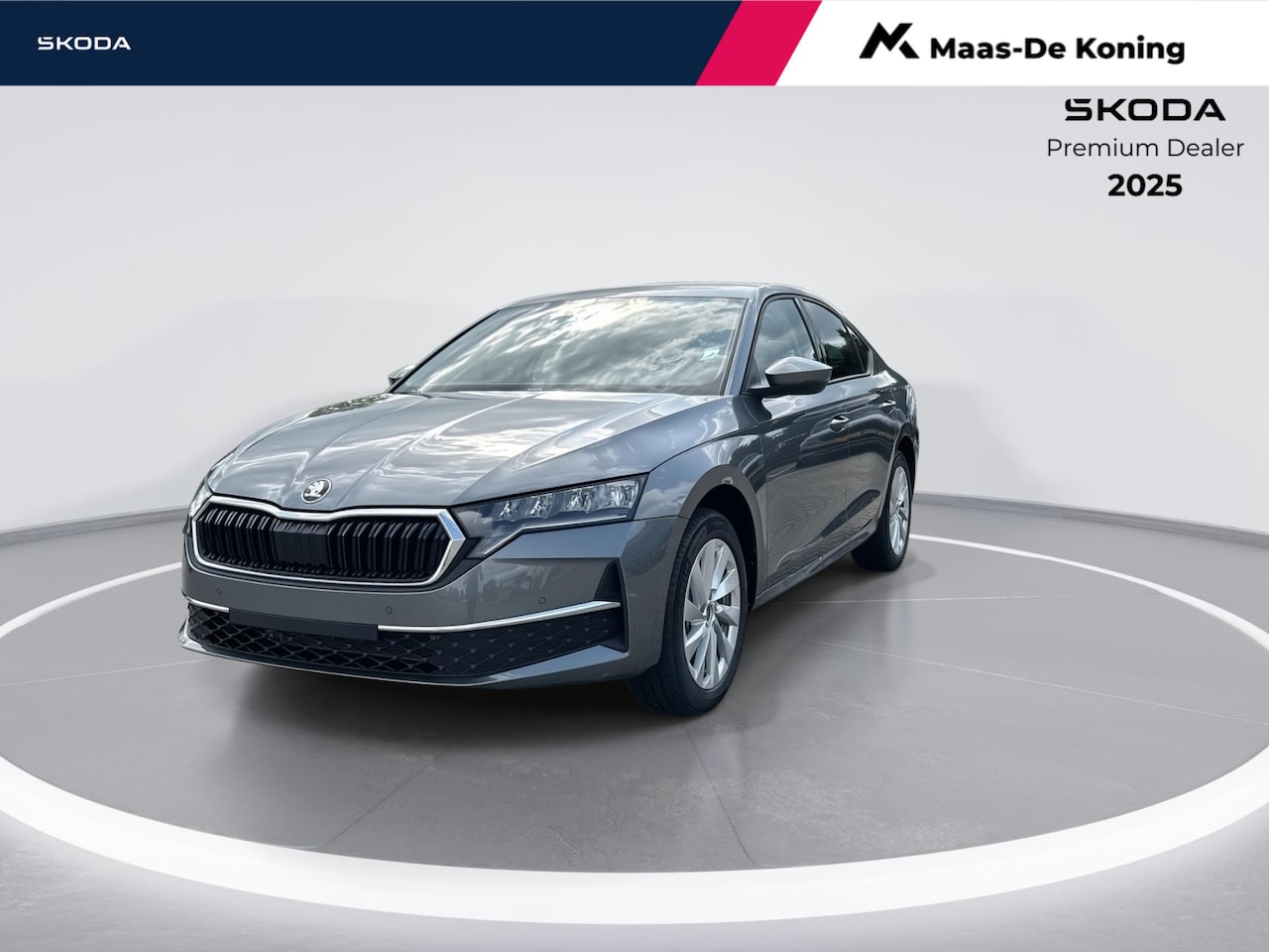 Skoda Octavia - Business Edition 1.5 TSI m-HEV 85 kW / 115 PK Hatc | Graphite Grey | Advance pakket  | 17 - AutoWereld.nl