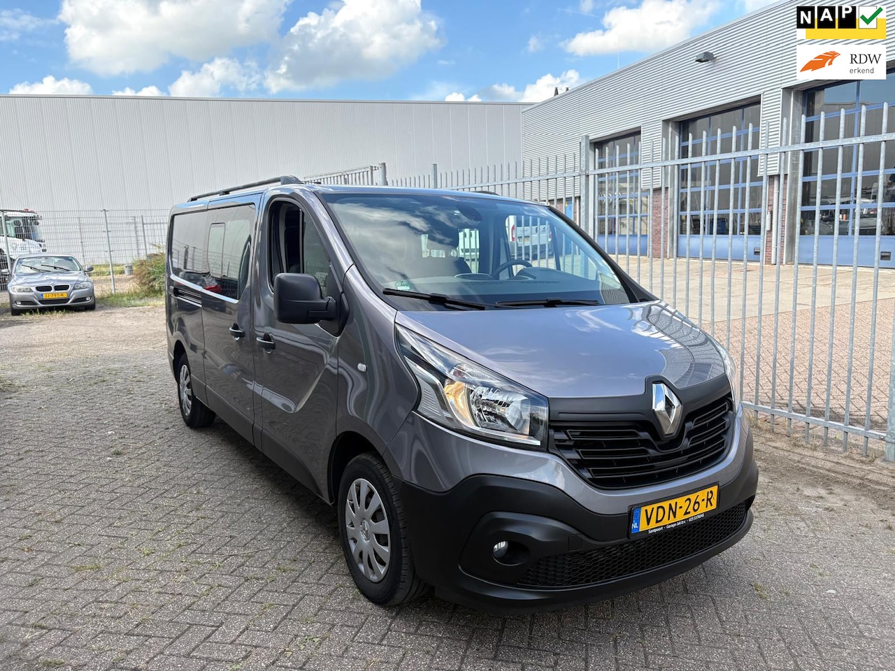Renault Trafic - 1.6 dCi T29 L2H1 DC Work Edition Energy|CAM|CRUISE|NAVI| - AutoWereld.nl