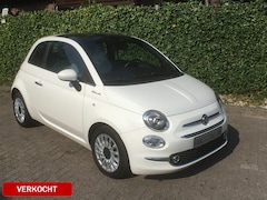 Fiat 500 - 1.0 Hybrid Dolcevita Panorama dak, lichtmetaal