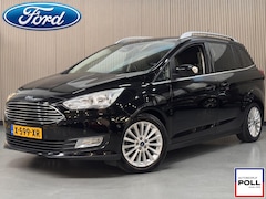 Ford Grand C-Max - 150pk Titanium Camera Trekhaak Winter Parking pack Dodehoek Apple Car play Privacy Glass