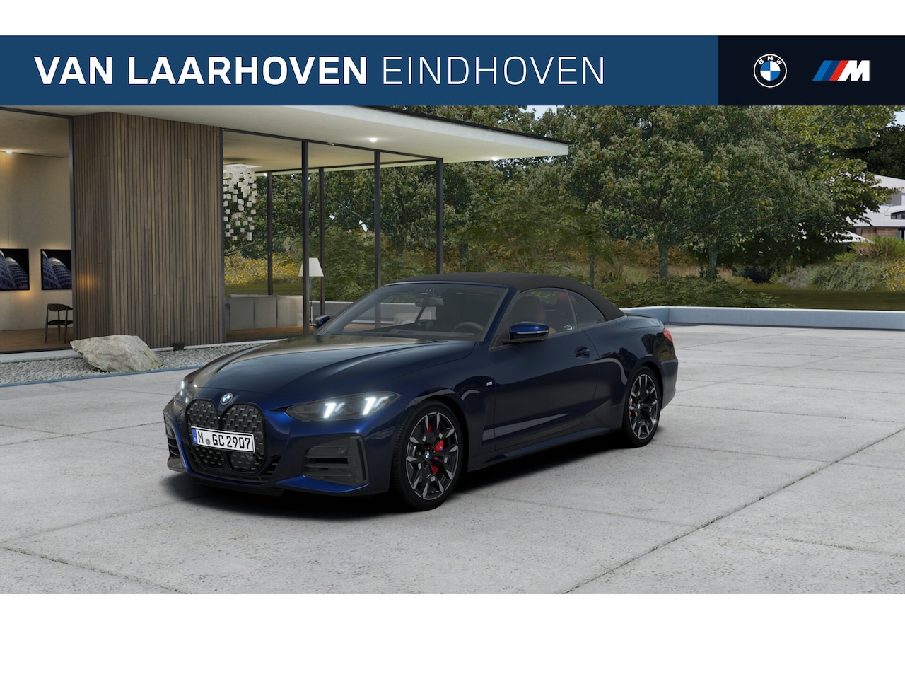 BMW 4-serie Cabrio - 430i xDrive M Sport Automaat / Trekhaak / Air Collar / Adaptieve LED / M Adaptief onderste - AutoWereld.nl
