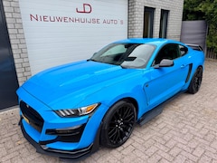 Ford Mustang - Shelby GT500 look, RVS Custom uitlaat, leder, Navi, 69.961km