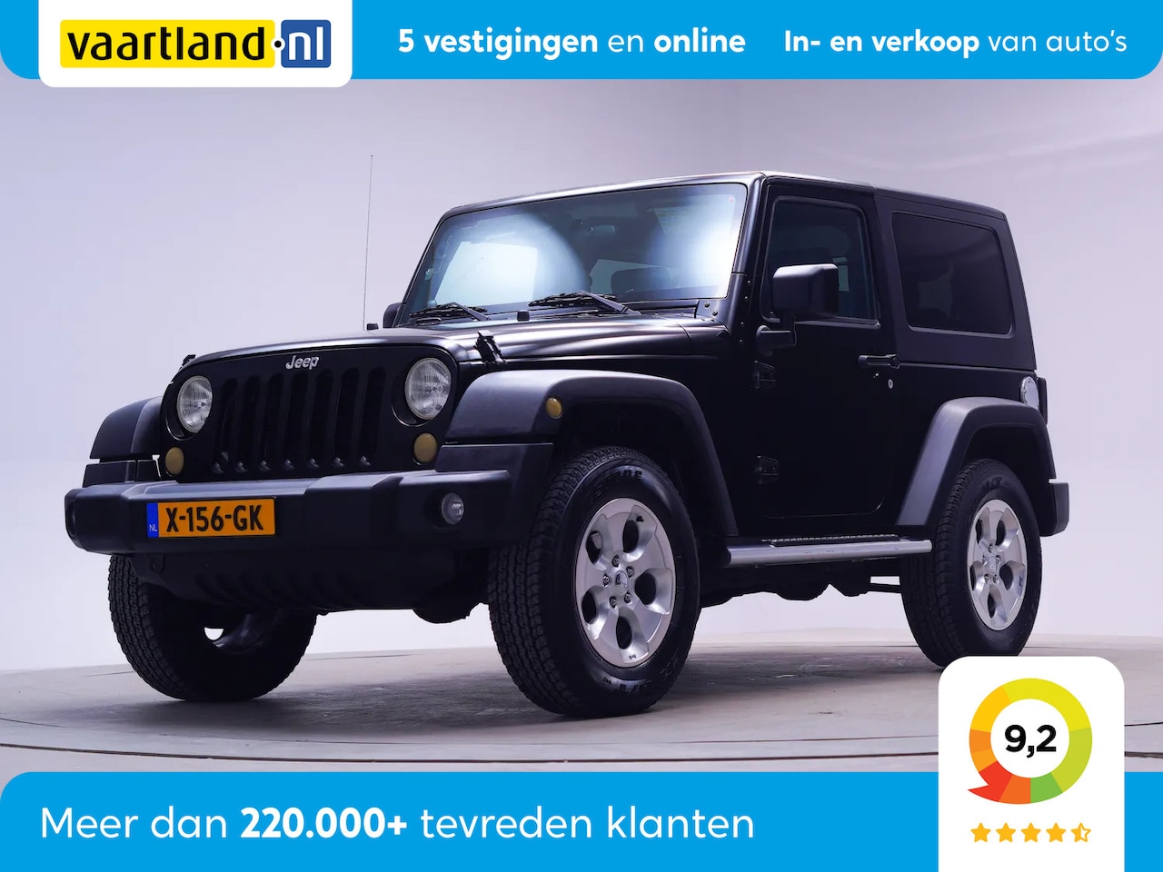 Jeep Wrangler - 3.8 Sport [Hardtop Airco Carplay] - AutoWereld.nl