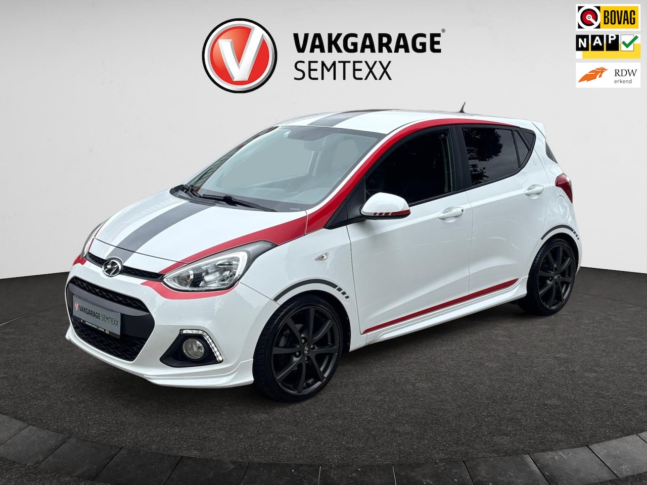 Hyundai i10 - 1.2i Sport | Stuur/Stoel verw.| Airco | Cruise Contr. | Half Lederen Bekl. | IsoFix | Lich - AutoWereld.nl