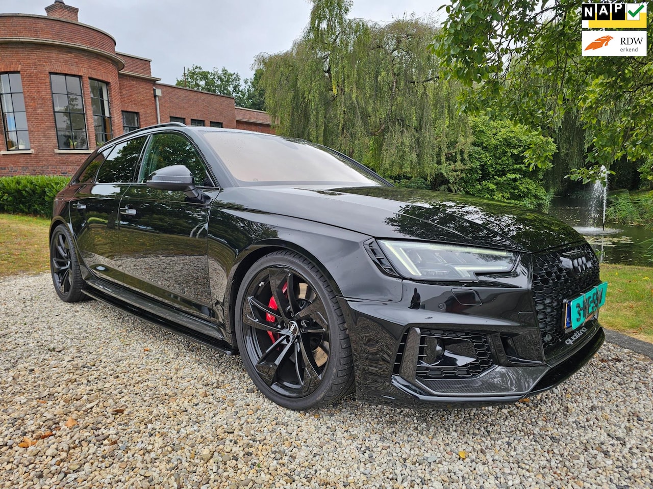 Audi A4 Avant - 2.9 TFSI RS 4 quattro MAXTON pano/LED/black - AutoWereld.nl