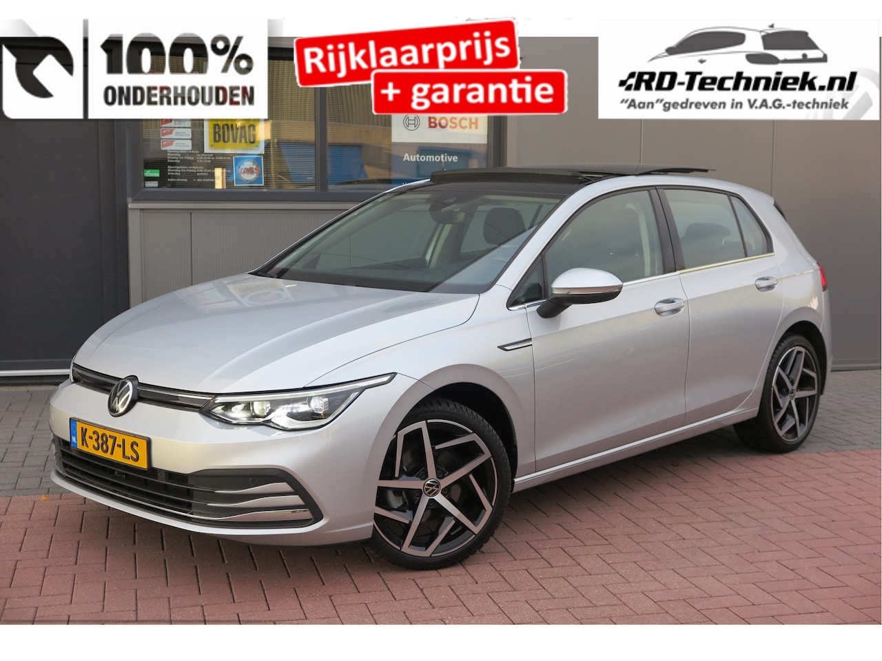 Volkswagen Golf - 1.5 eTSI 150pk DSG 1st Edition , Stoelverw. Panoramadak , Virtual cockpit, Electr. bestuur - AutoWereld.nl