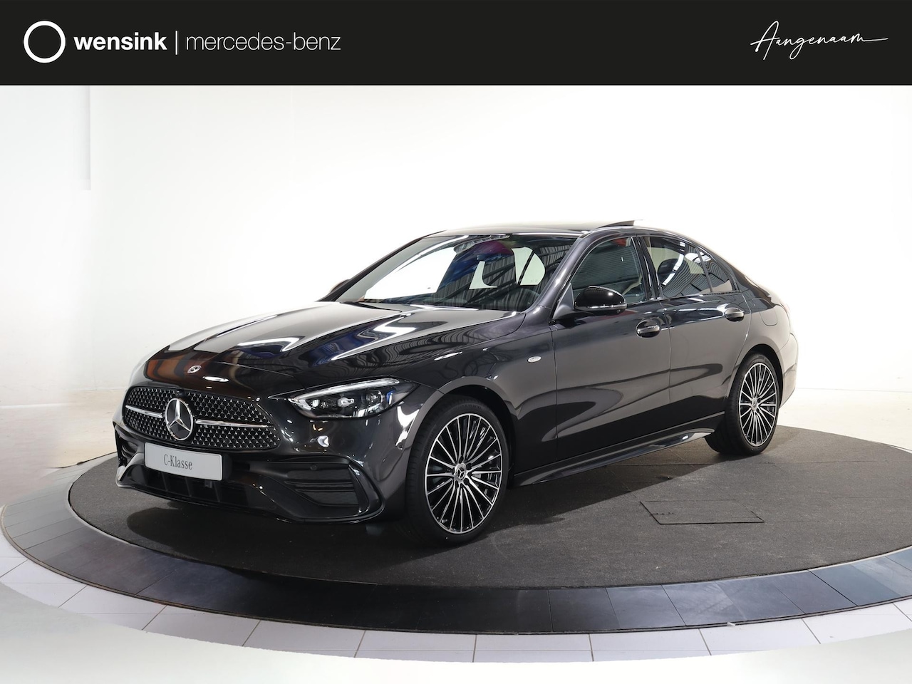 Mercedes-Benz C-klasse - 300e Business Solution AMG | Panoramaschuifdak | Nightpakket | 360°-camera | DIGITAL LIGHT - AutoWereld.nl