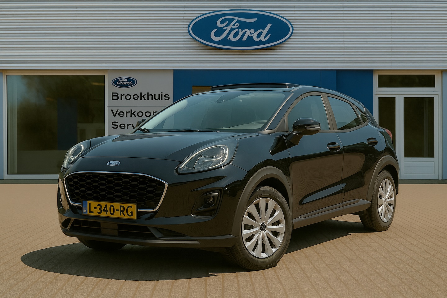 Ford Puma - 1.0EB | NL-AUTO! | 1 EIGENAAR! | NAVI | CRUISE | LIJN DETECTIE | LED | VOORRUITVERWARMING - AutoWereld.nl