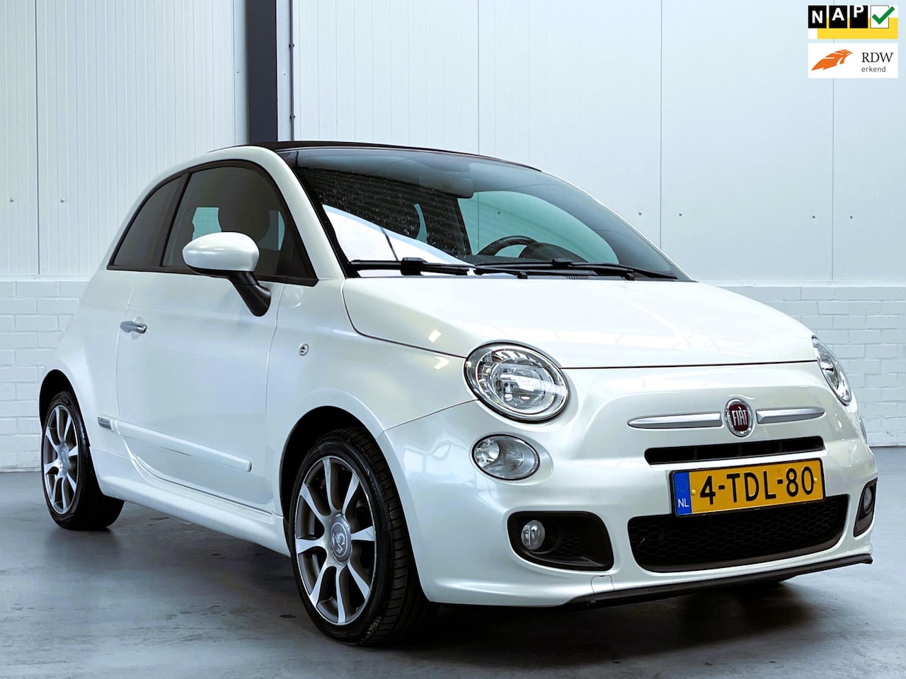 Fiat 500 C - 0.9 TwinAir 500S Org NL|Stoelverwarming|Cruise - AutoWereld.nl