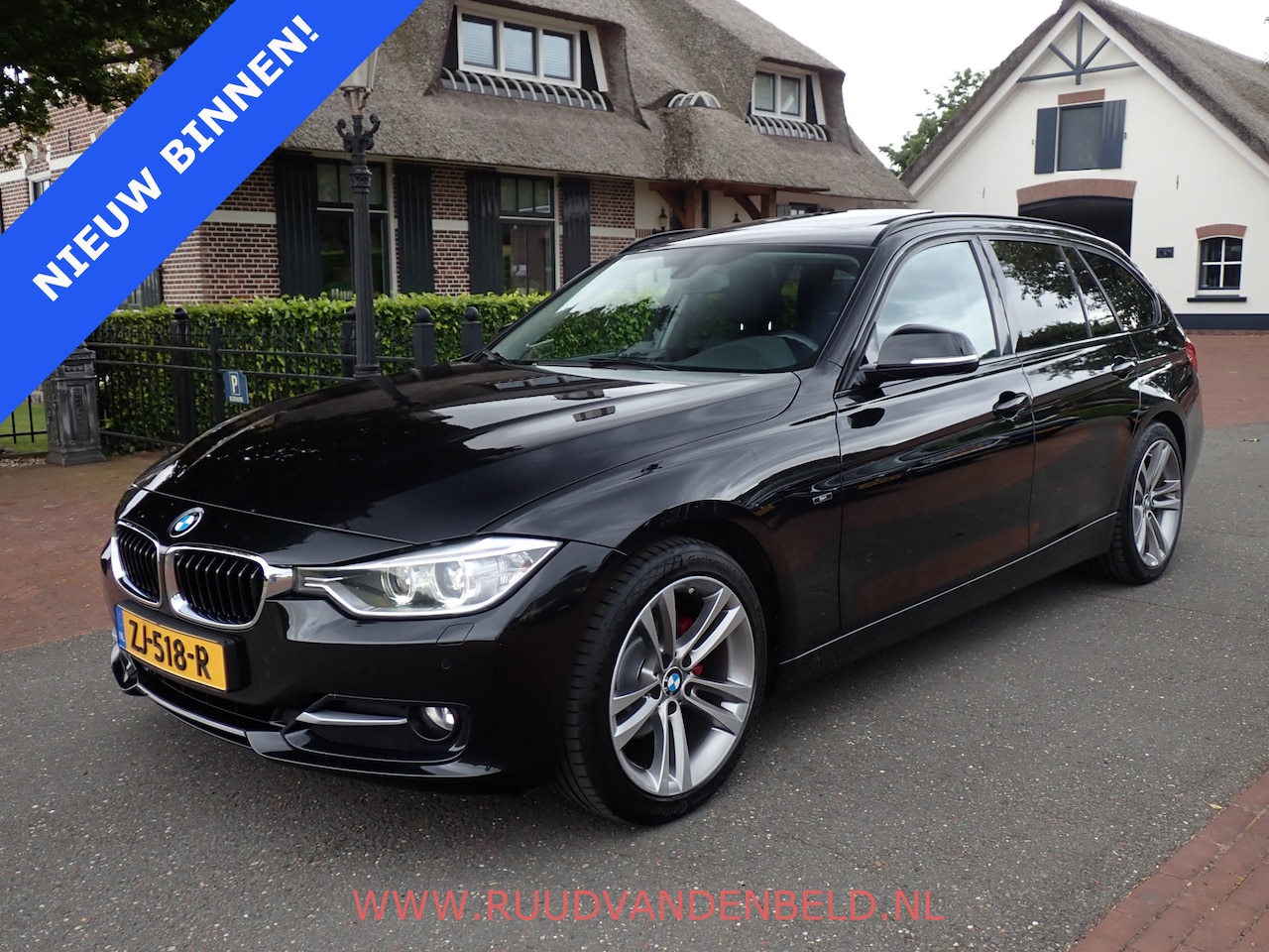 BMW 3-serie Touring - 318D SPORTLINE PANODAK/SPORTLEER/CAMERA/TREKHAAK - AutoWereld.nl