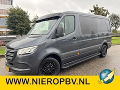 Mercedes-Benz Sprinter - 319CDI L2H1 Dubbelcabine 6+1 Pers Automaat Airco Cruisecontrol Led/Xenon 3500KG Trekhaak N