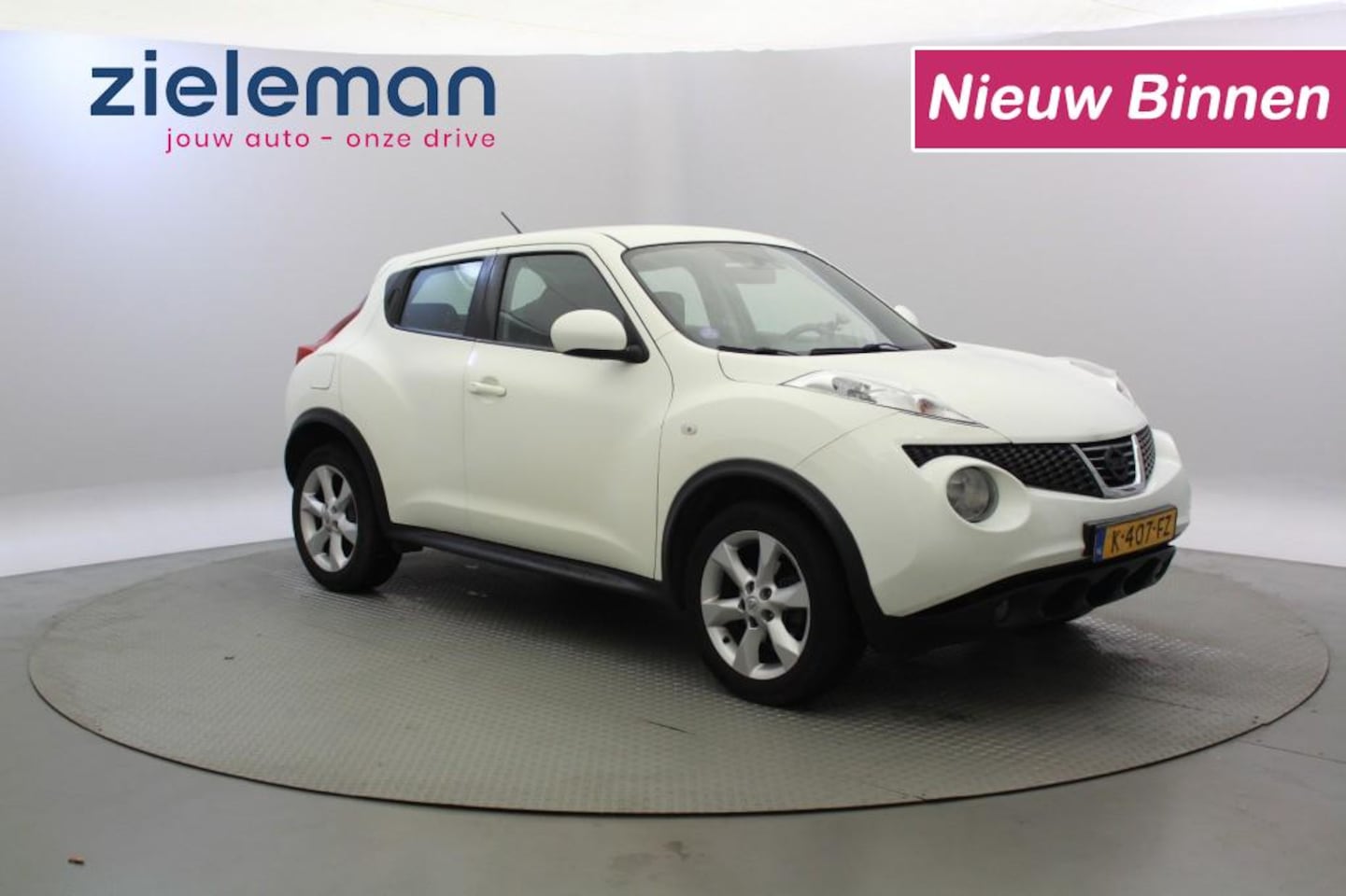 Nissan Juke - 1.6 Business Edition Automaat - Navi, Camera, Clima, Cruise - AutoWereld.nl