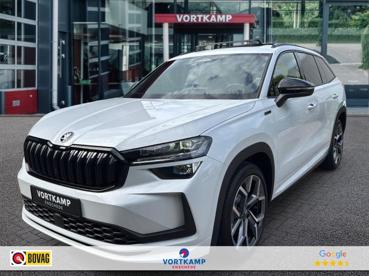 Skoda Kodiaq - 1.5 TSI DSG SPORTLINE 7P PANO-DAK/CAMERA/TREKHAAK/NAVI/ACC/STOELVERW - AutoWereld.nl
