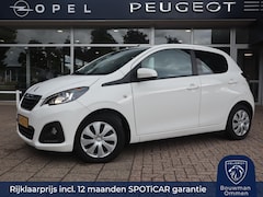 Peugeot 108 - Active 1.0 e-VTi 72pk 5Drs H5, Rijklaarprijs, Airco Bluetooth Carkit Elektrisch bedienbare