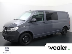 Volkswagen Transporter - 2.0 TDI L2H1 Dubbele Cabine 150 pk | 6-persoons | Apple Carplay | Android Auto + Multifunc