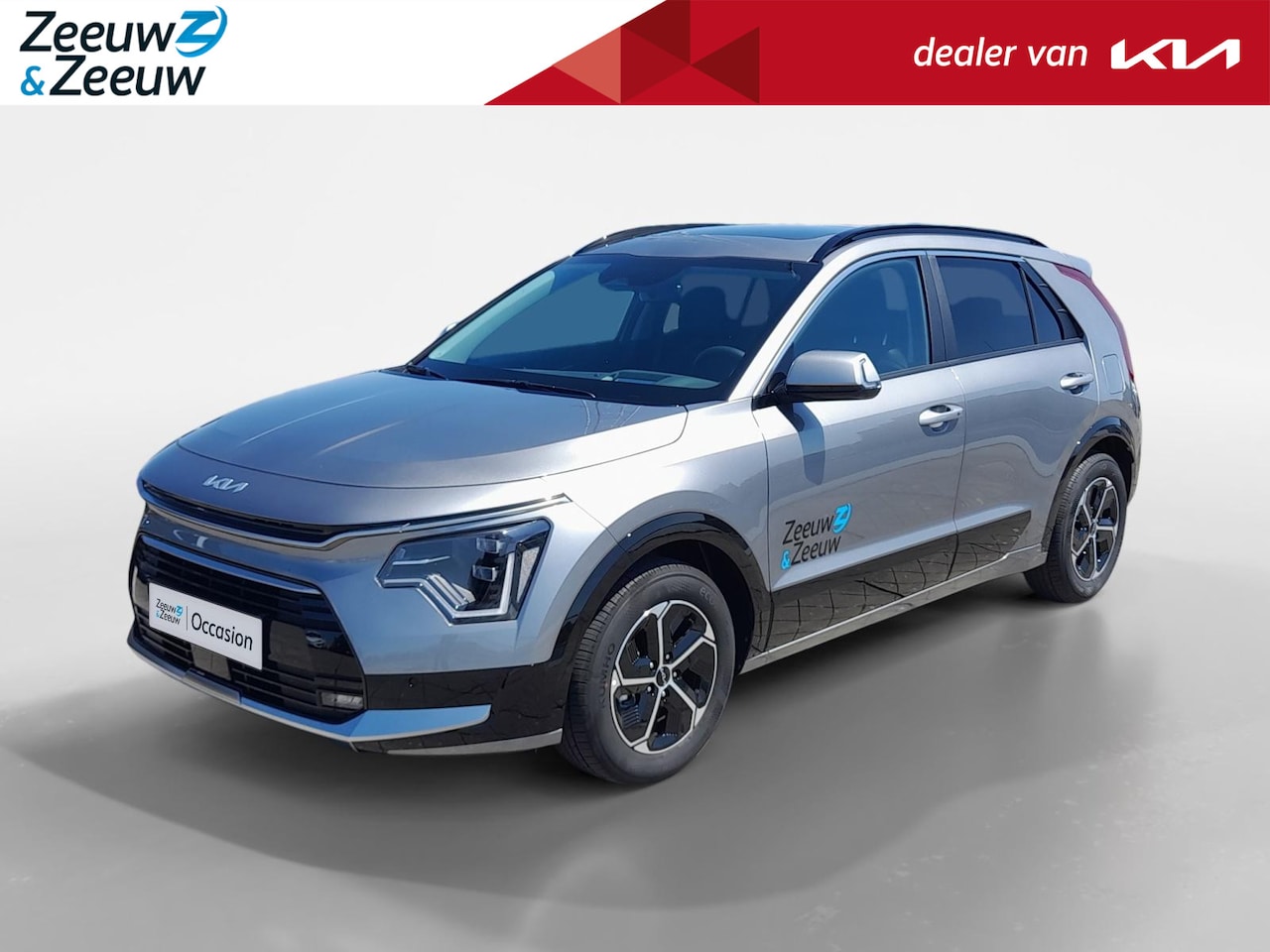 Kia Niro - 1.6 GDi Hybrid DynamicPlusLine Schuifkanteldak | Metallic lak | Autonoom remsysteem | Blue - AutoWereld.nl
