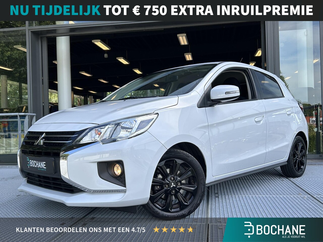Mitsubishi Space Star - 1.2 Nova Automaat | Navigatie | Carplay | Cruise Control | FABRIEKSGARANTIE TOT 10-2028! - AutoWereld.nl