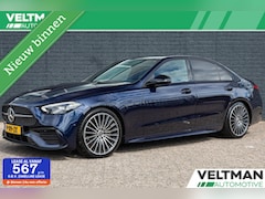 Mercedes-Benz C-klasse - 200 AMG Line PANORAMADAK TREKHAAK LEDER CARPLAY