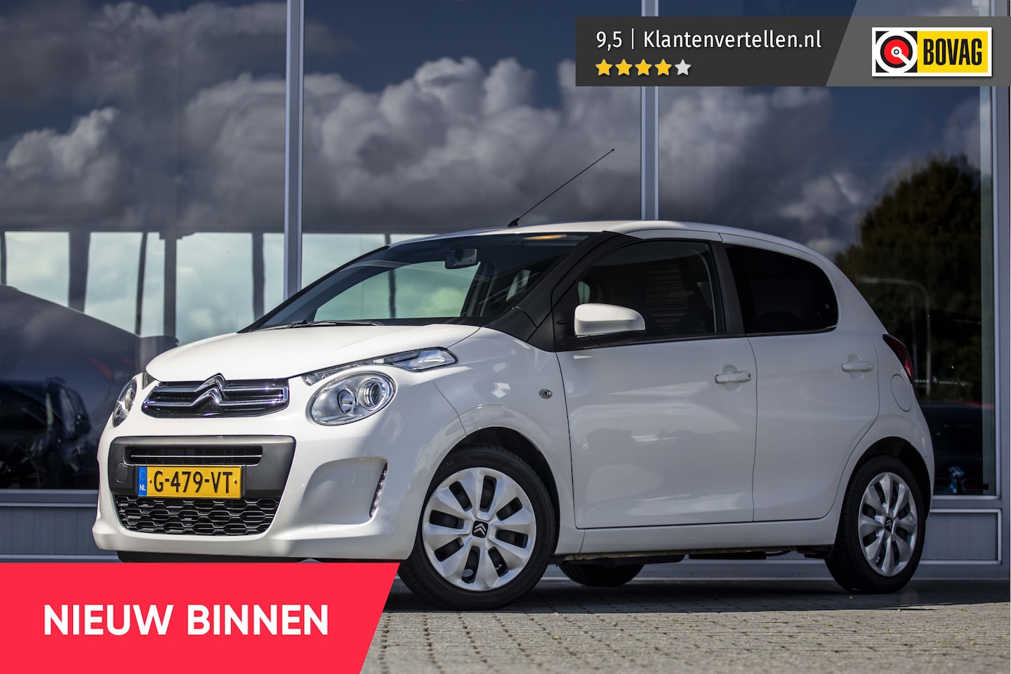 Citroën C1 - 1.0 VTi Feel | Airco | NL Auto - AutoWereld.nl