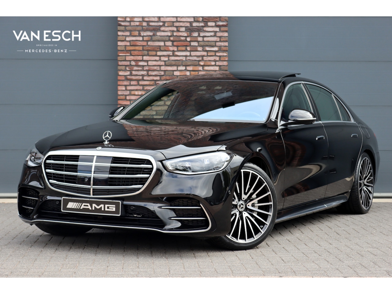 Mercedes-Benz S-klasse - 580 e 4MATIC Lang AMG Line | Airmatic | Chauffeurspakket | Achterasbesturing | Augmented H - AutoWereld.nl