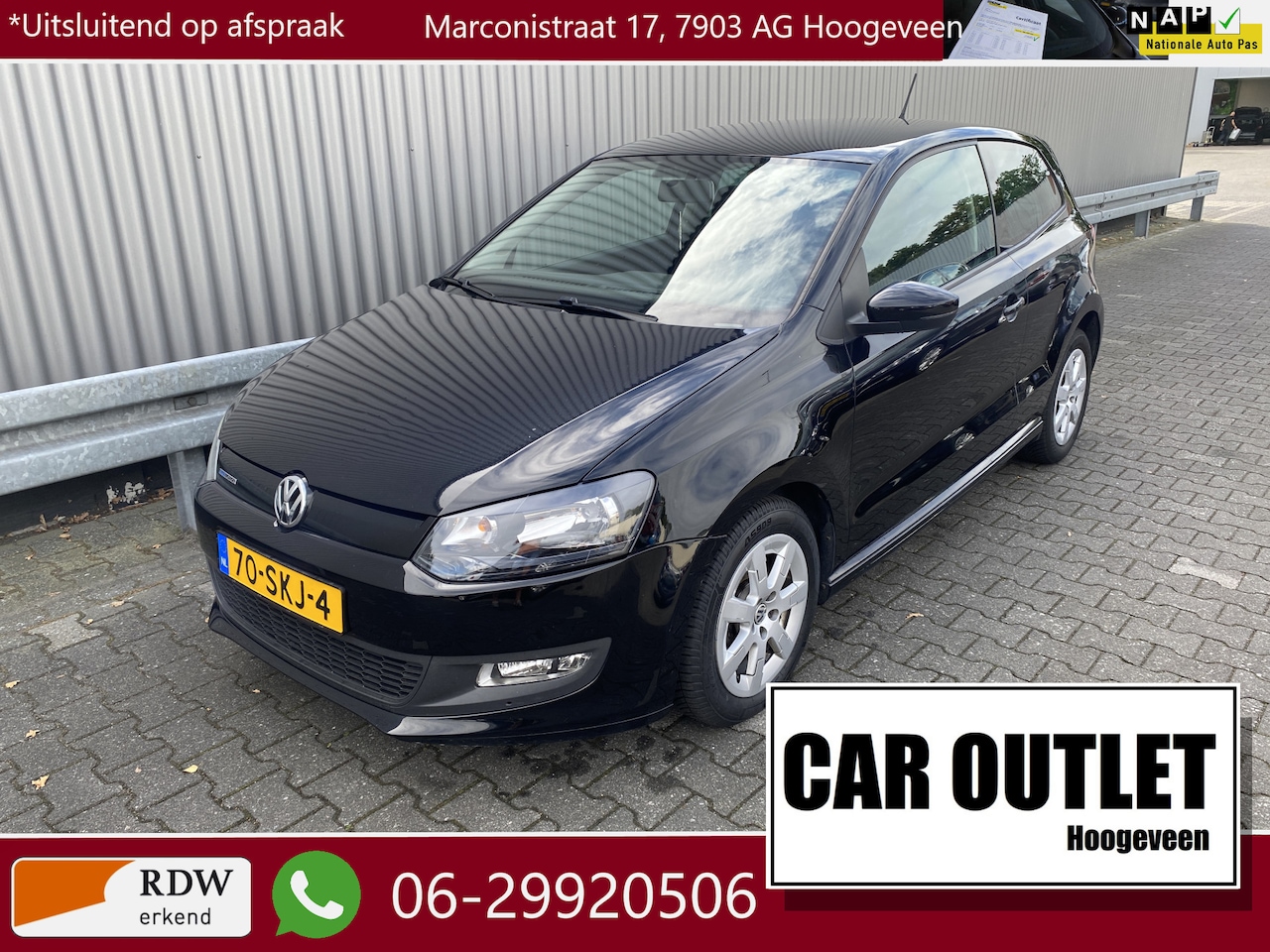 Volkswagen Polo - 1.2 TDI BlueMotion Comfortline 2e Eignr, A/C, CC & Nieuwe APK – Inruil Mogelijk – - AutoWereld.nl