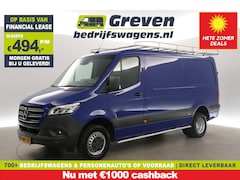 Mercedes-Benz Sprinter - 3.0 V6 319CDI L2H1 191PK Automaat 3000KG Trekgew. Trekhaak Dubbellucht Camera Carplay Crui