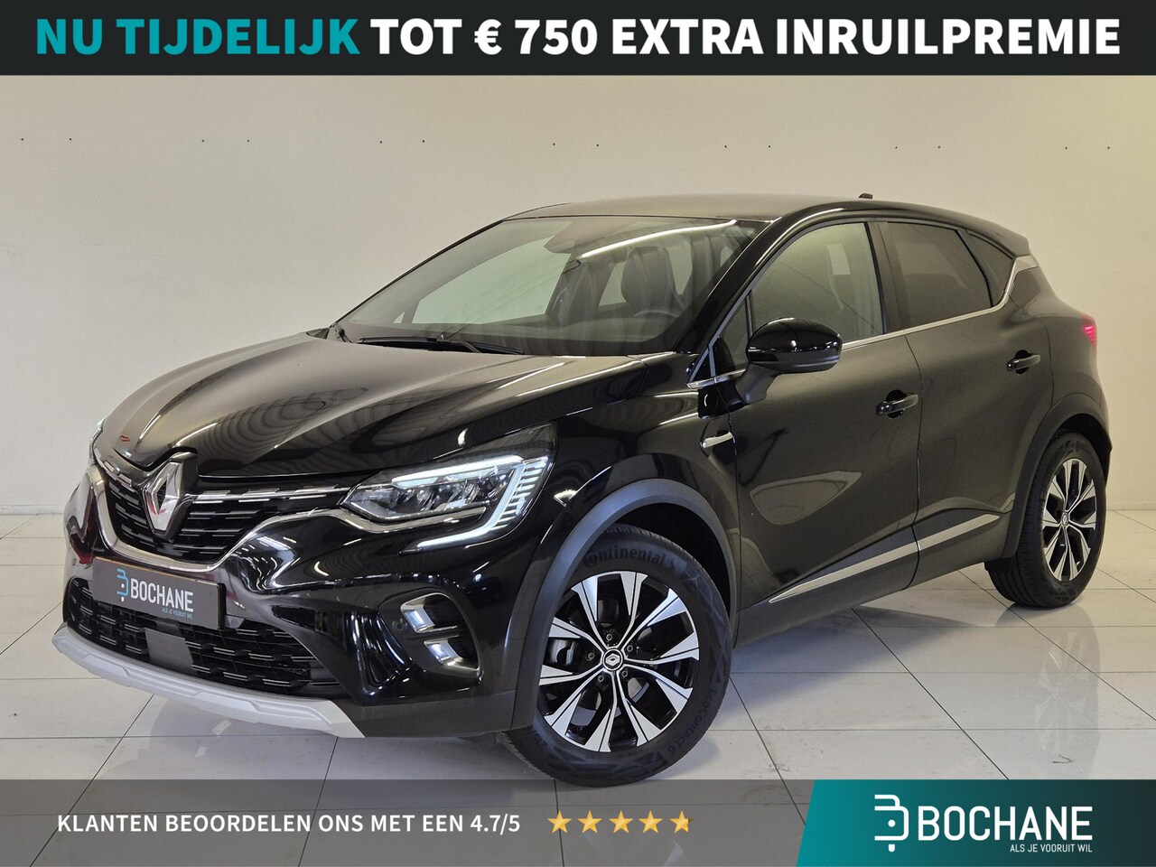 Renault Captur - 1.6 E-Tech full hybrid 145 Techno | Apple CarPlay / Android Auto navigatie | Achteruitrijc - AutoWereld.nl