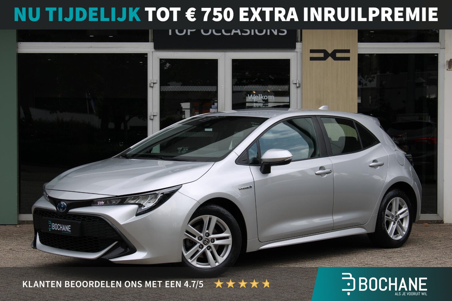 Toyota Corolla - 1.8 Hybrid Business Automaat | Navigatiesysteem | Achteruitrij camera - AutoWereld.nl