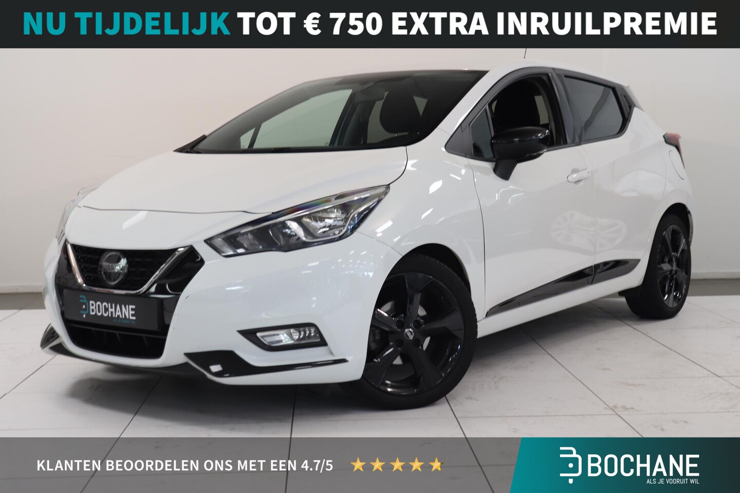 Nissan Micra - 1.0 IG-T N-Tec | Airco | Navigatie | Parkeersensor | AppleCarplay AndroidAuto | Stoelverwa - AutoWereld.nl
