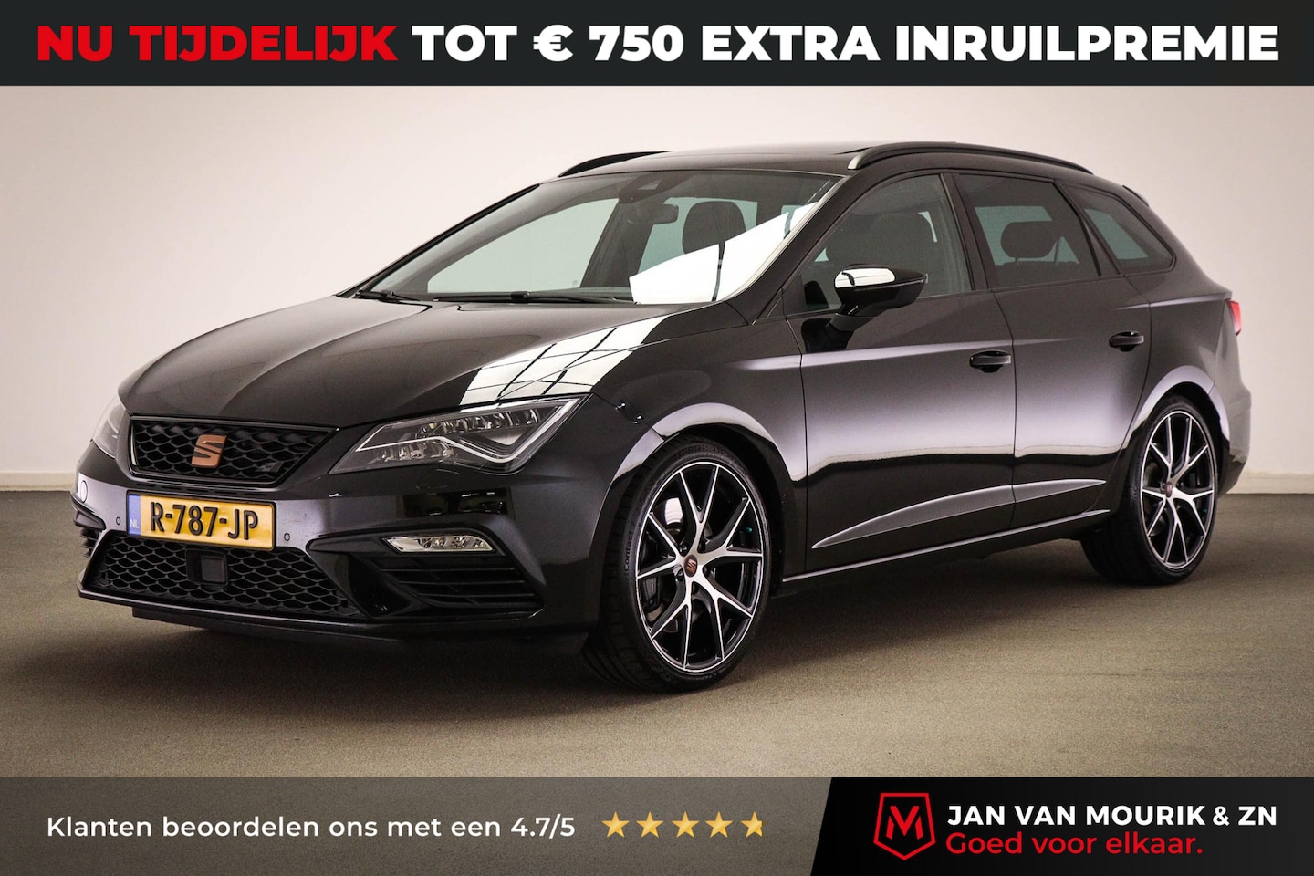 SEAT Leon ST - 2.0 TSI 4DRIVE CUPRA | PANORAMADAK | BEATS DAB | CAMERA | 19" - AutoWereld.nl