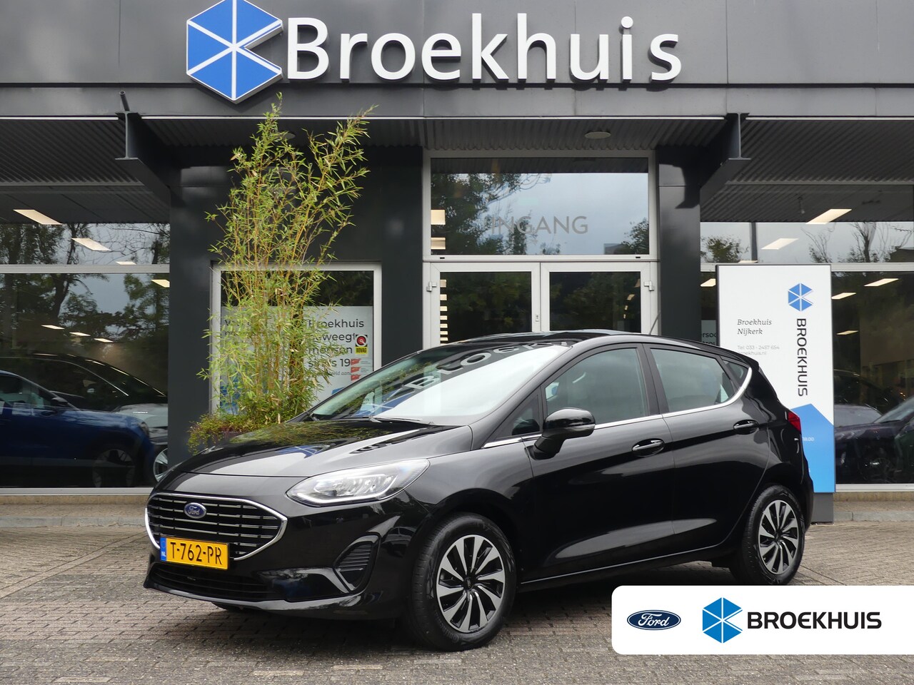 Ford Fiesta - 1.0 EcoBoost Hybrid 125PK Titanium | STOEL+STUUR+VOORRUITVERWARMING | CLIMATE CONTROL | KE - AutoWereld.nl