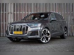 Audi Q7 - 55 TFSi e Quattro 3x Line HUD|MatrixLed|Trekhaak|Luchtvering|360-cam|ACC|22''|Bose|4xStoel