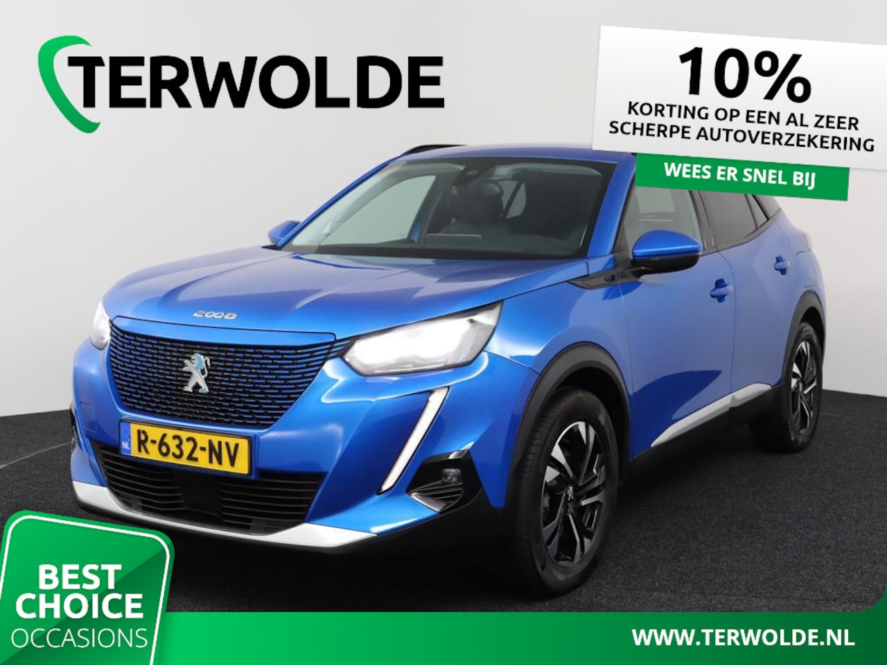 Peugeot e-2008 - EV Allure Pack 50 kWh Navigatie | Cruise Control | Camera - AutoWereld.nl
