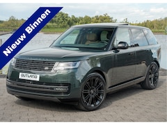 Land Rover Range Rover - P550e Autobiography | Belgravia Green Metallic | Cognac leder | Shadow Pack | 23" inch |